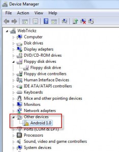 problem galaxy nexus usb driver