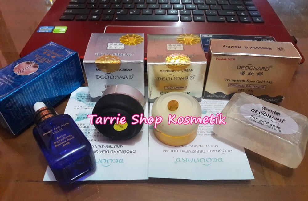 Paket Deoonard Gold Silver Soap + Serum