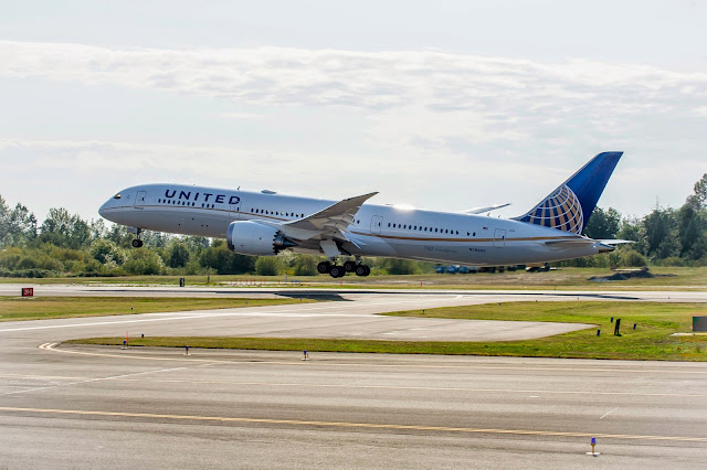 Boeing 787-9 Dreamliner of United Airlines