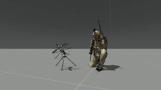 Arma3にマンパック無線機を追加するILBE Assault Pack - Rewrite MOD