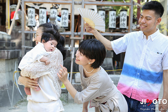 茨木神社お宮参り出張撮影