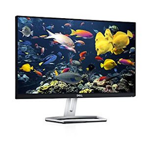 Dell S2318H Full HD LED Monitor 23inch 1920 x 1080 HDMI VGA IPS Panel Integrated Speakers  Black