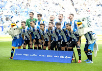 R. C. D. ESPANYOL DE BARCELONA. Temporada 2021-22. Diego López, Cabrera, Aleix Vidal, Sergi Darder, Sergi Gómez. Melendo, Raúl de Tomás, Embarba, Adrià Pedrosa, Keidi Baré, Óscar Gil. R. C. D. ESPANYOL DE BARCELONA 2 REAL MADRID C. F. 1. 03/10/2021. Campeonato de Liga de 1ª División, jornada 8. Cornellá-El Prat, Barcelona, RCDE Stadium