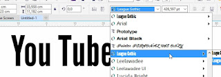 Cara cepat Membuat Logo YouTube dengan CorelDRAW