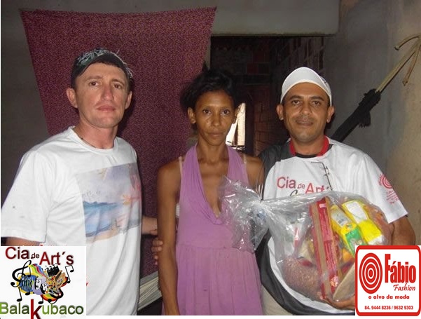 Campanha Natal Sem Fome 2011 da Cia de Art´s Balacubako