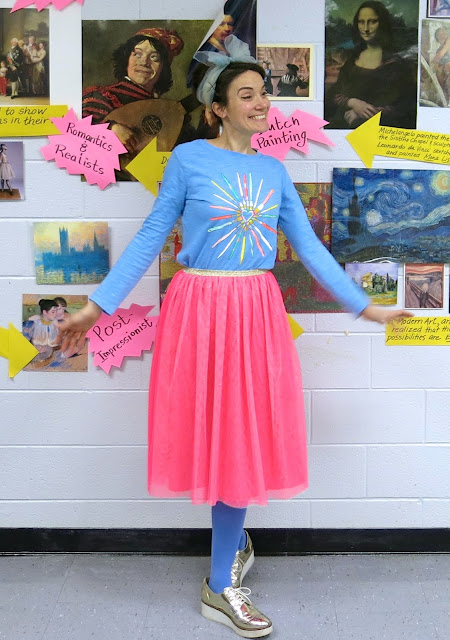 Cassie Stephens: art teacher clothes