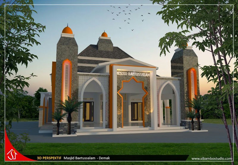 18+ Ide Istimewa Desain Masjid Sederhana