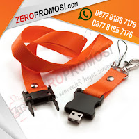 Jual Souvenir Flashdisk Lanyard FDSPC02, Usb Stopper, Barang promosi flashdisk stopper Fdspc02