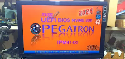 2024 UEFI Pegatron IPM41-D3 UEFI BIOS+Türkçe+Eng Dil+NVMe M.2 SSD BOOTABLE BIOS MOD
