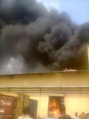 Fire breaks out at Dangote's spgaetti factory