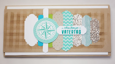 Karte zum Vatertag mit tricky Innenleben Stampin' Up! www.eris-kreativwerkstatt.blogspot.de