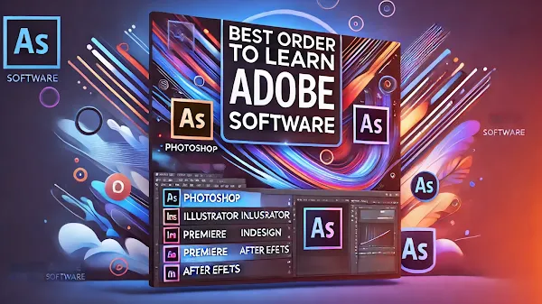 Best Order to Learn Adobe Software | Photoshop, Illustrator, InDesign, Premiere, After Effects