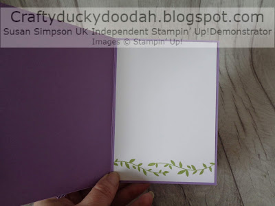 Craftyduckydoodah!, Botanical Bliss, August 2018 Coffee & Cards project, Stampin' Up! UK Independent  Demonstrator Susan Simpson, Supplies available 24/7 from my online store, 