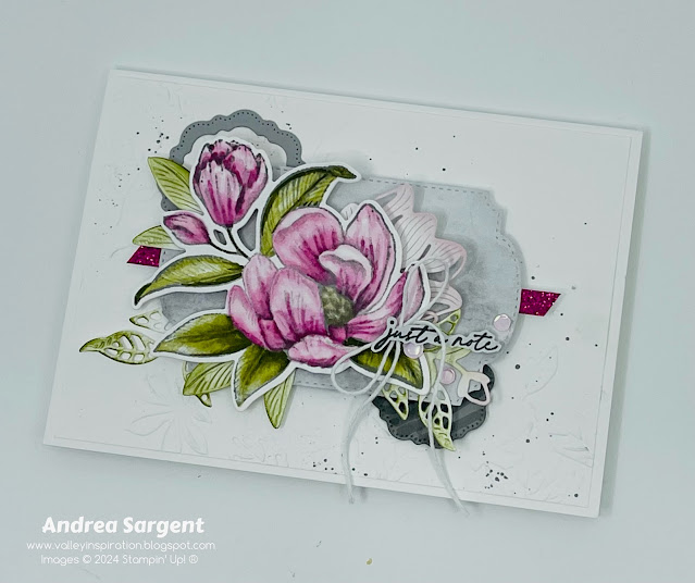 Creating gorgeous Smoky Slate Magnolia Mood cards is a wonderful way to show someone how much you appreciate them.