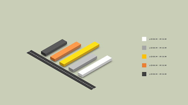 isometric elements for PowerPoint Slide 1