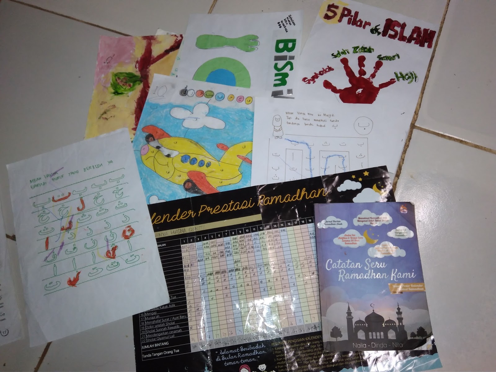 Buku CSRK kumpulan wroksheet Ramadhan dan Bonus poster kalender