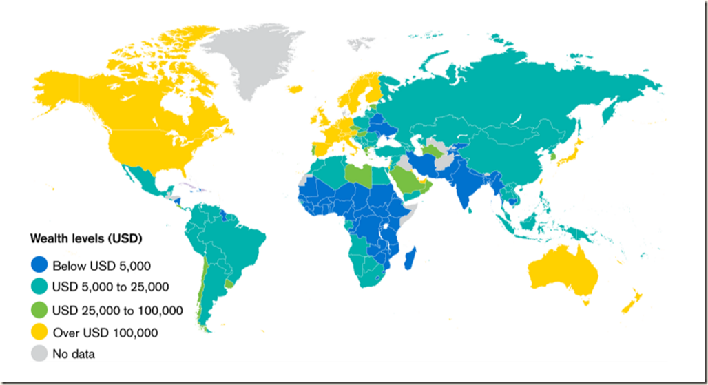 global wealth map