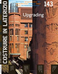Costruire in Laterizio 143 - Settembre & Ottobre 2011 | ISSN 0394-1590 | TRUE PDF | Bimestrale | Professionisti | Cantiere | Progettazione | Edilizia
La rivista, fondata nel 1988, contiene servizi di architettura e tecnica edilizia, con raffronti fra la realtà italiana e quella di altri paesi. In primo piano il laterizio in tutte le sue funzioni (strutturale, di finitura, decorativa) nel contesto della problematica edilizia e in accostamento con gli altri materiali. È organo ufficiale Andil – Associazione Nazionale degli Industriali dei Laterizi.