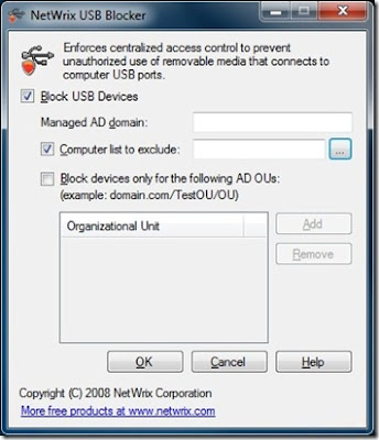 USB Blocker, uso indevido, prevenir, segurança em rede, USB