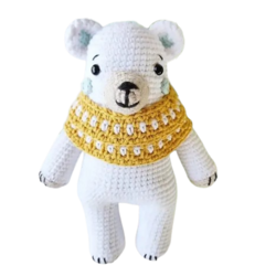 Oso polar amigurumi