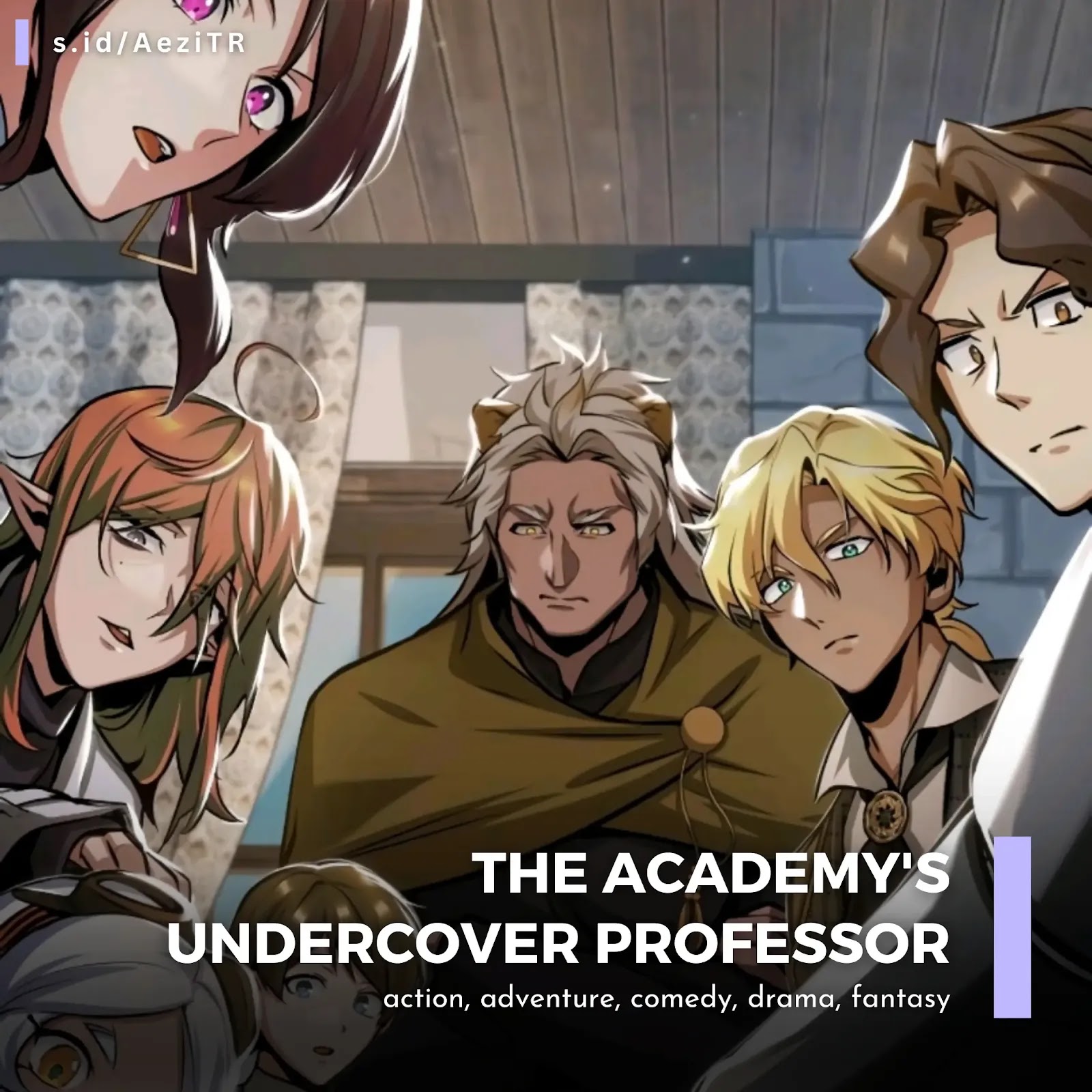 Review The Academy's Undercover Professor; I Got a Fake Job at the Academy - Unknown/Unown - Rekomendasi Manhwa Terbaik Tahun 2022 -@idyourzee by @aezife