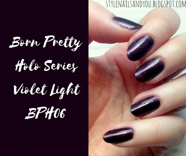 Born Pretty Holo Series Violet Light BPH06 | Born Pretty Store Review