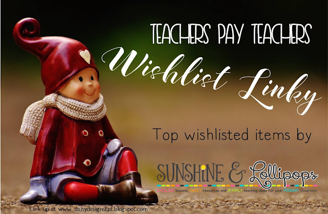 Check out the top 3 Wishlisted resources on SUnshine and Lollipops...the Cyber Sale has started so run over to the blog and check them out and then scoop them up...Don't be left out in the cold...baby it is cold out there...warm up with thei great sale!!