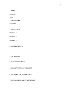 projeto de pesquisa exemplo pronto