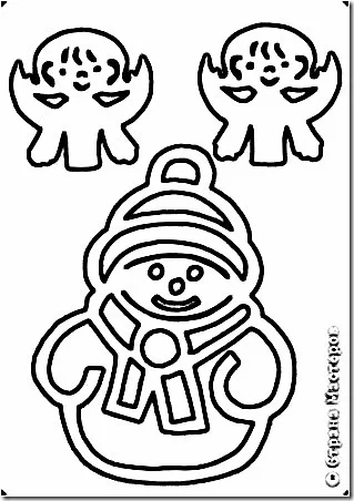 navidad arte recortado (3)3