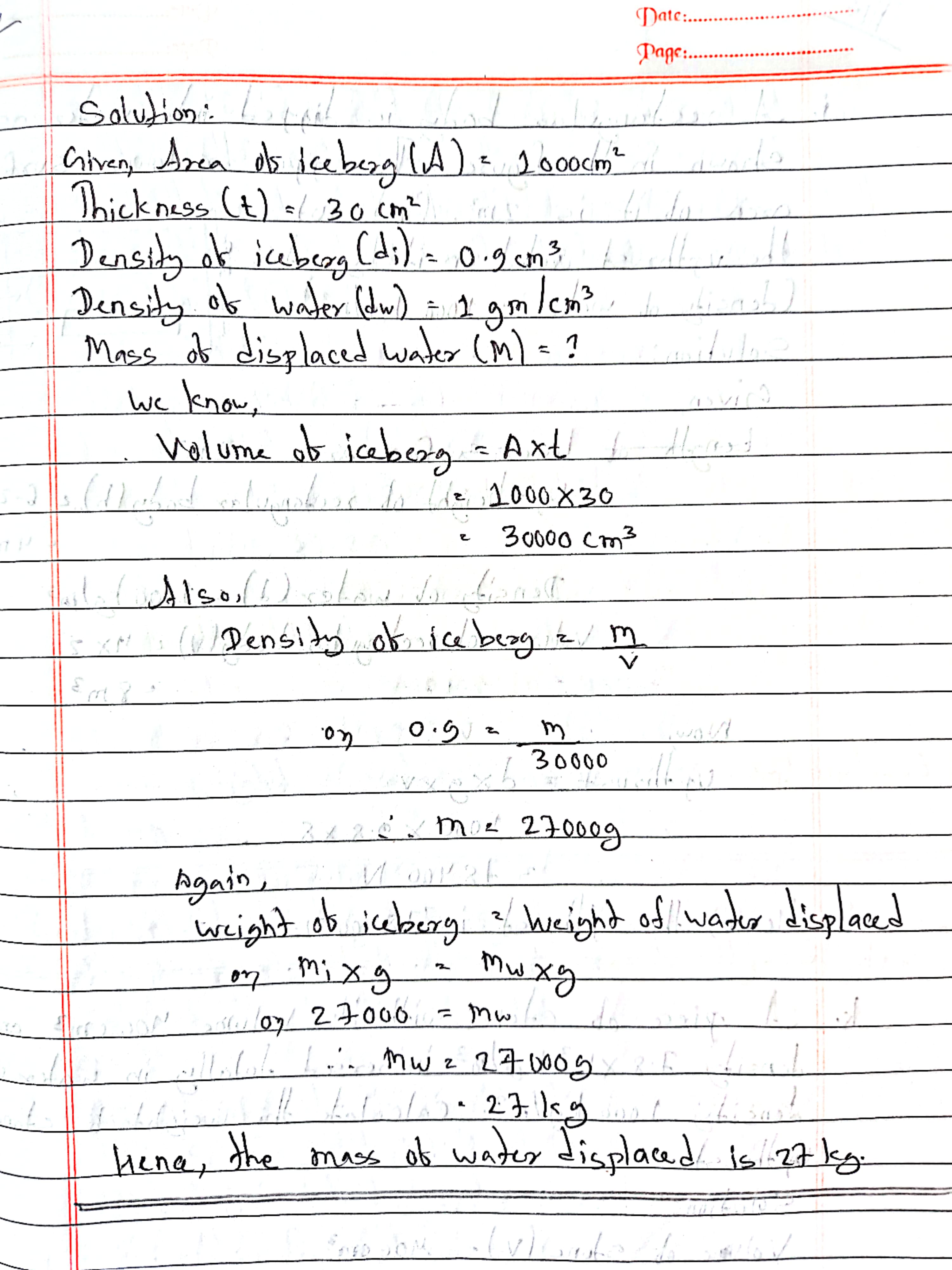 Class 10 Science Pressure Chapter Notes
