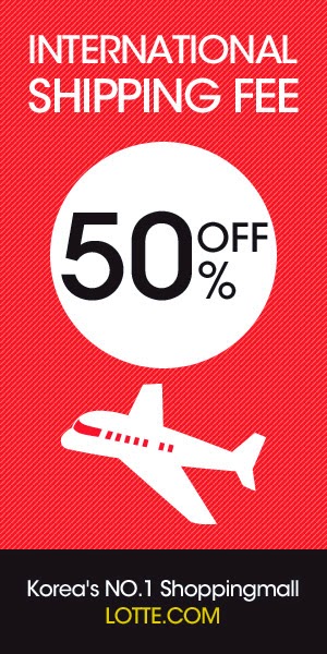  Lotte.com Shipping fee 50% Off Event 