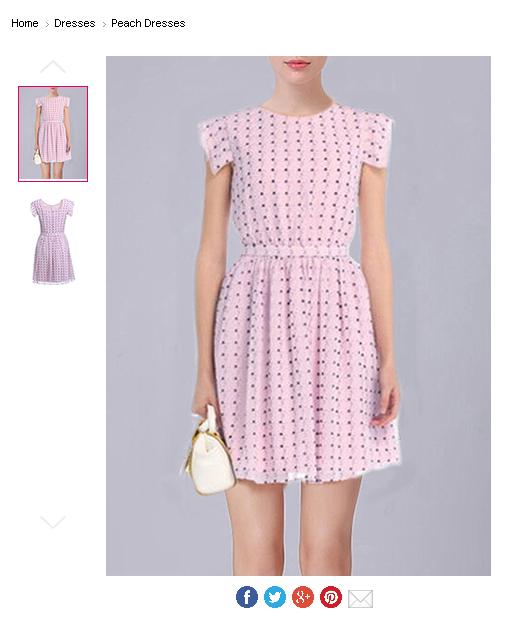 Pastel Pink Long Sleeve Dress - Cheap New Designer Clothes