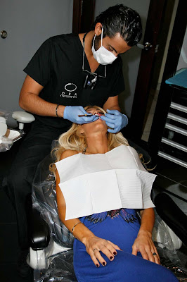 Shauna Sand at dentist,Shauna Sand playboy playmate, Shauna Sand