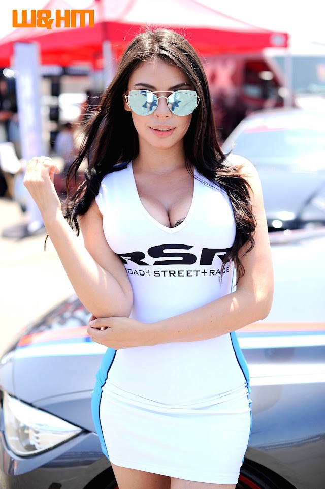 Ultra Cool Laura Diosa Giraldo @diosalau77 for RSR Wheels @rsrwheels at #Bimmerfest 2017