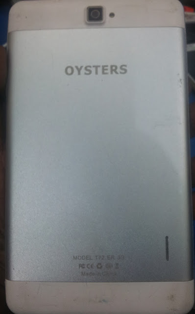OYSTERS TAB T72 ER 3G FLASH FILE MT6572 100% TESTED