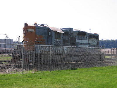 WRIX GP9 #3186 at Kalama, Washington, on April 22, 2006