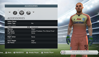 FIFA 14 Faces Luigi Sepe by Lagwagon93