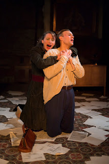 Puccini: Tosca - Becca Marriott, Roger Paterson - King's Head Theatre (Photo Nick Rutter)