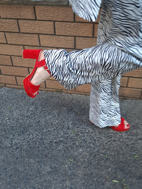 HOW I WORE MY ANIMAL PRINT TROUSER SUIT