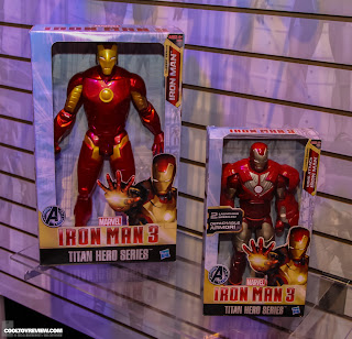 Hasbro 2013 Toy Fair Display Pictures - Iron Man 3 - Titan Hero Series