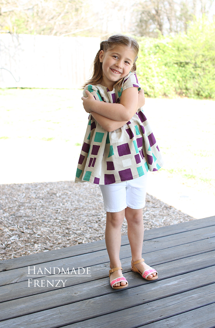 Ania Tunic // Sewing For Girls