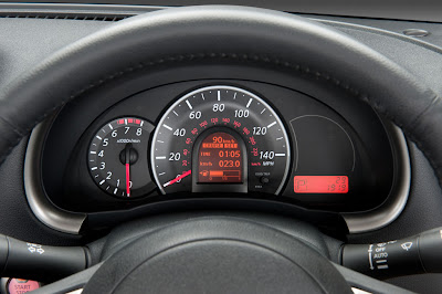 2011 Nissan Micra Gauges