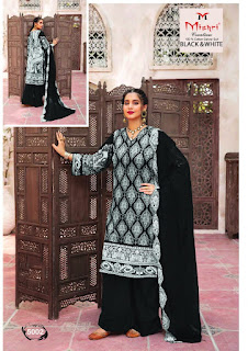 Muharram Black and White Dress wholesaler