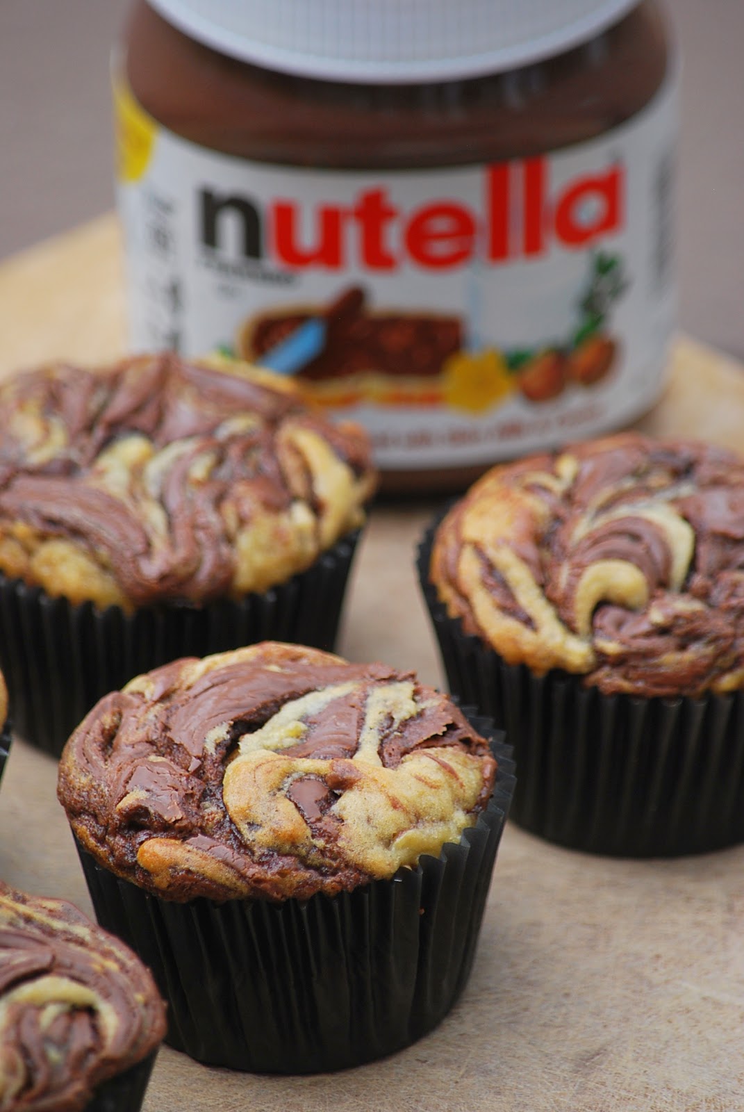 My story in recipes: Banana Nutella Muffins