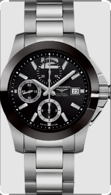 longines conquest chronograph automatic l3.661.4.56.6