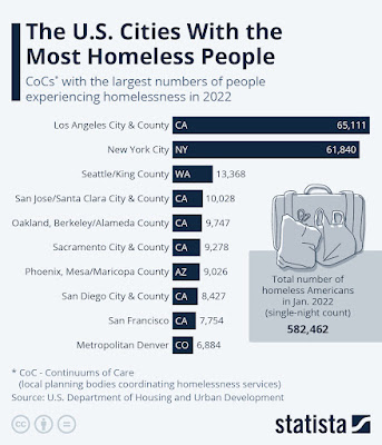 homeless people per county