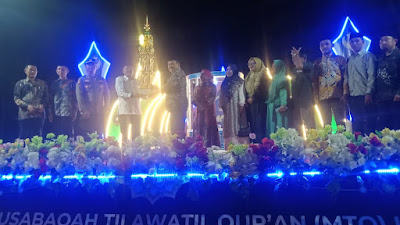 Wabup Abdul Sahid Resmi Tutup MTQ - Ke 9 Tingkat Kecamatan Parigi Utara