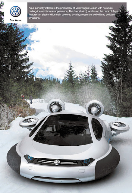 Futuristic Volkswagen Concept Car – Aqua Seen On www.coolpicturegallery.us