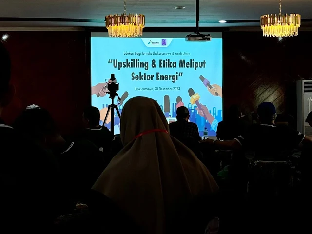PAG-AJI Lhokseumawe Mengadakan Edukasi Bagi Jurnalis Lhokseumawe dan Aceh Utara