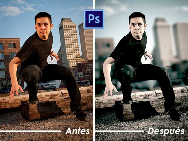 Efecto cinematografico photoshop